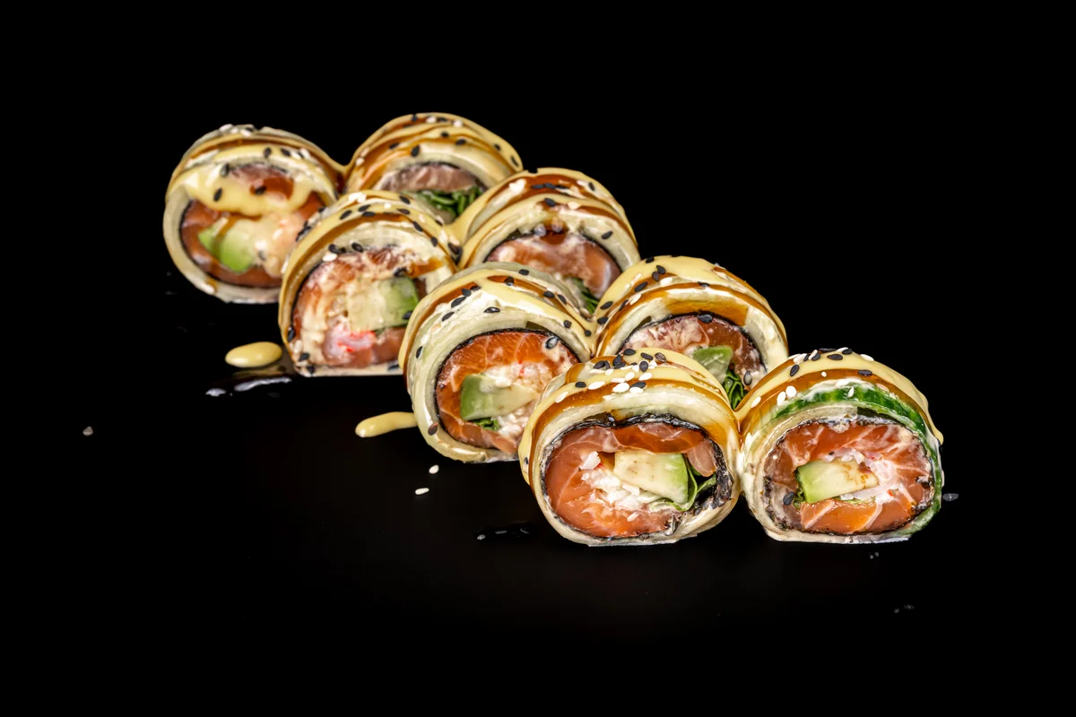 Фреш Ролл с лососем