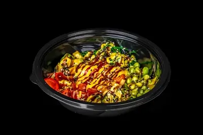 Поке с лососем